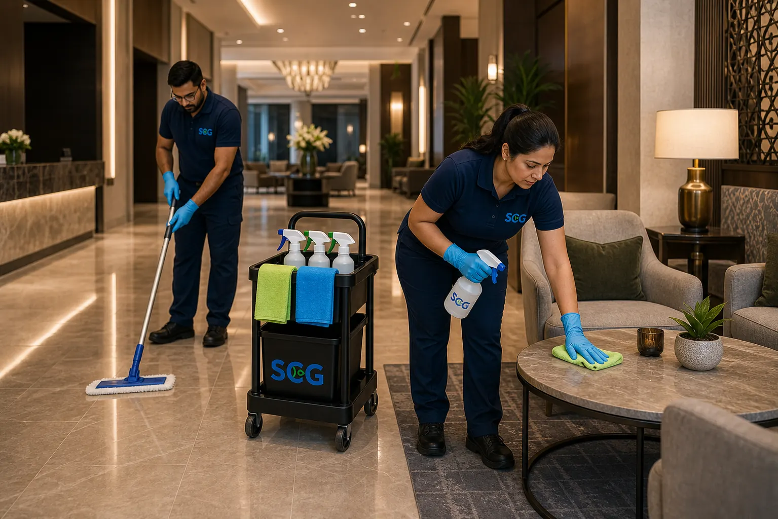 Gym Cleaning team at work in Sydney — Sydney Clean Group